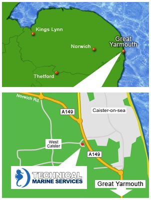 Technical Marine map